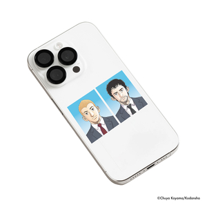 証明写真風ステッカー(南波日々人&マクシム・ウルマノフ)